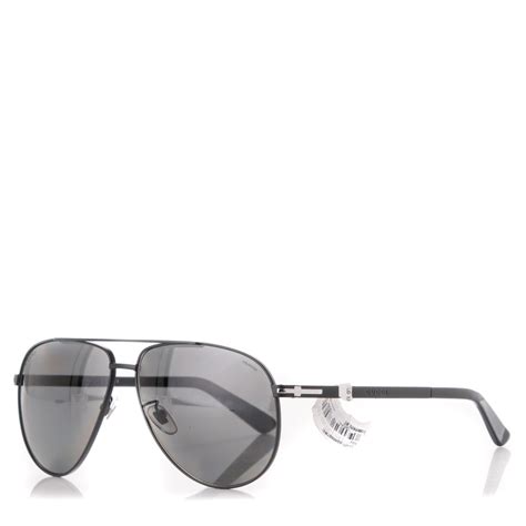 gucci gg 2269|Aviator sunglasses in black and grey .